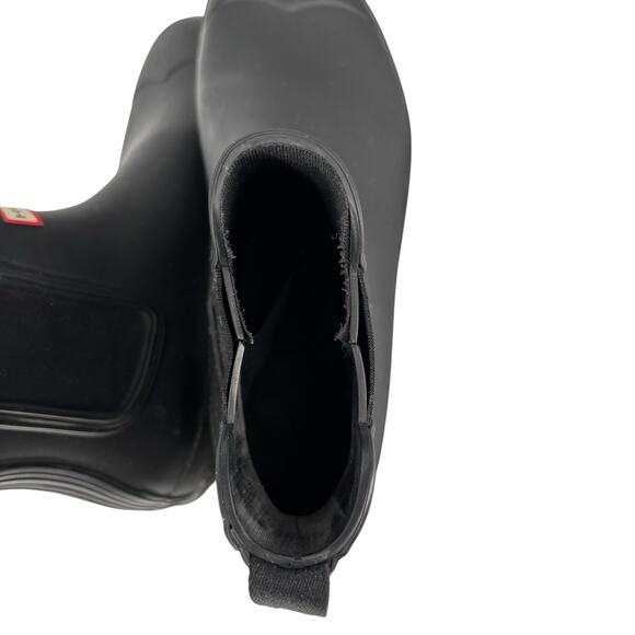 Hunter Original Chelsea Boot Black Outdoor Size 10 Preppy Storm Old Money - Picture 12 of 13